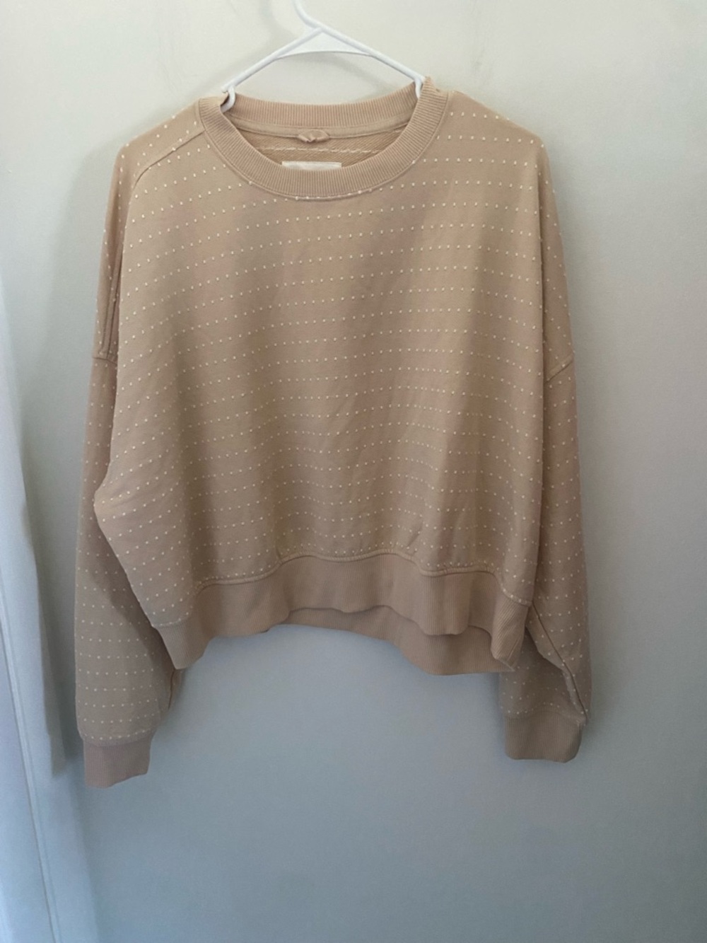 Aerie Dotted Oversized Sweatshirt